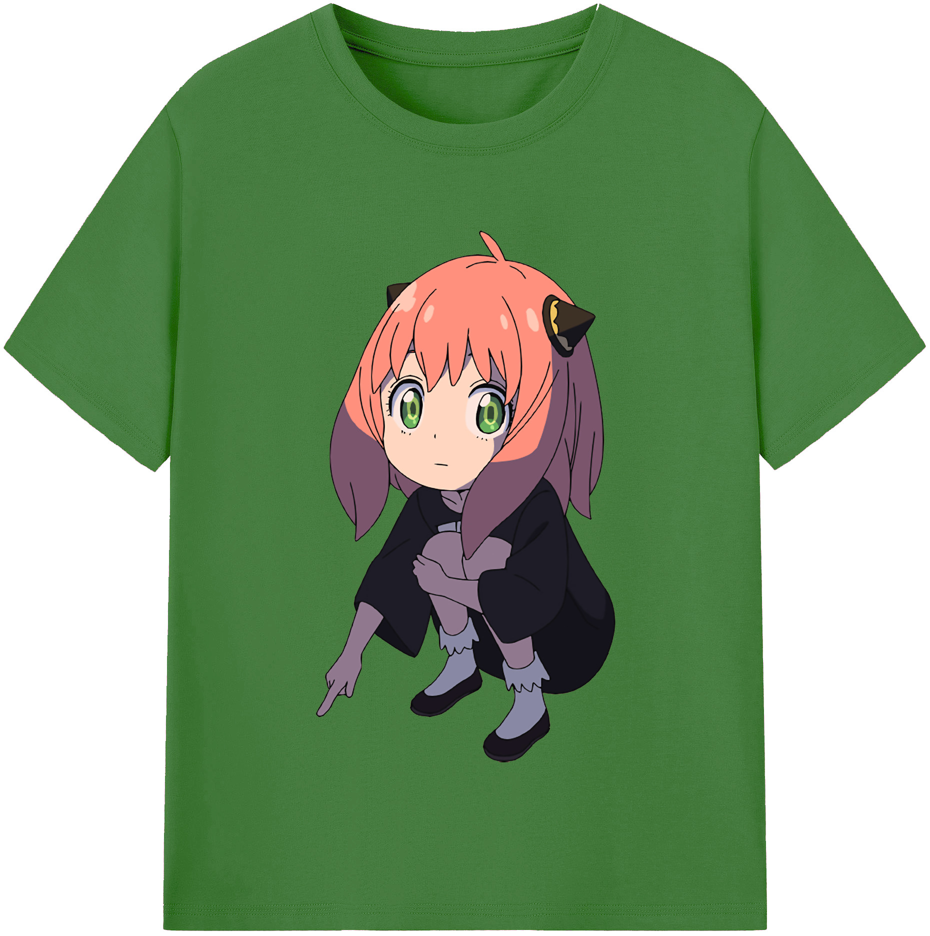 （画像用） SPY×FAMILY间谍家家酒 レディースカジュアルプリントTシャツ（綿100％）